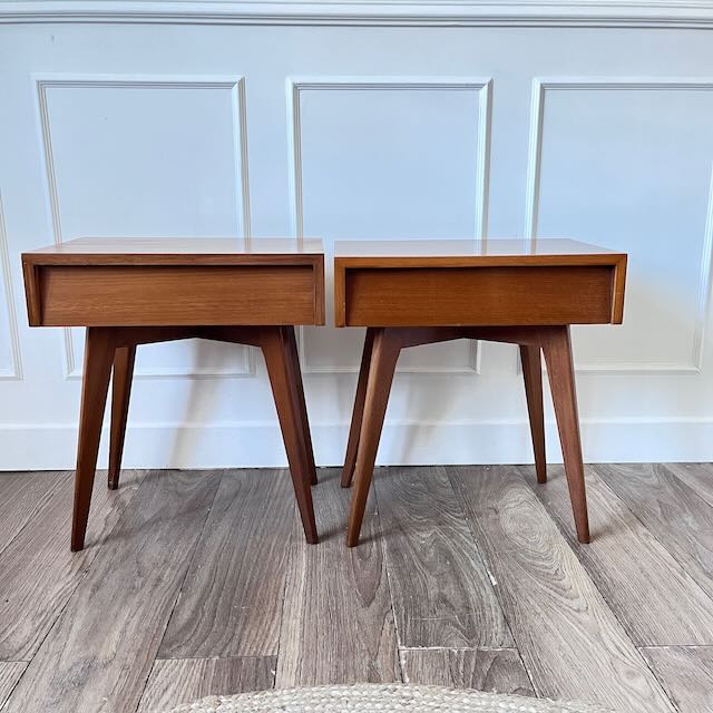 Paire de chevets vintage