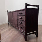 Enfilade en rotin et cannage
