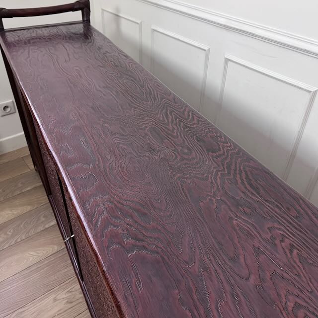Enfilade en rotin et cannage