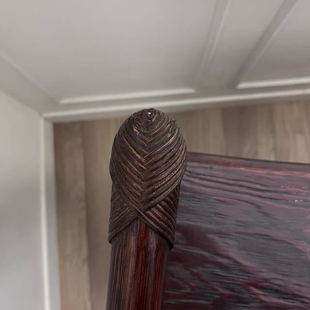 Enfilade en rotin et cannage