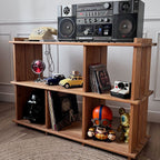 Etagère meuble TV en pin