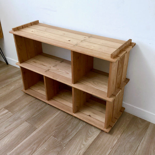 Etagère meuble TV en pin