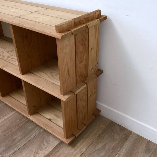 Etagère meuble TV en pin