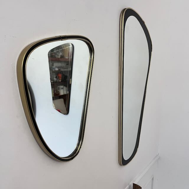 Miroir années 50, rétroviseur