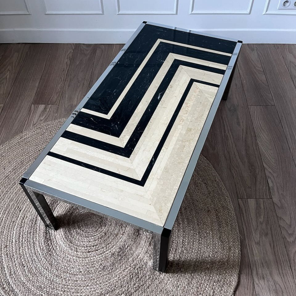 Table basse années 70