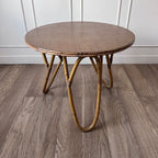 Table basse en rotin