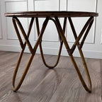 Table basse en rotin