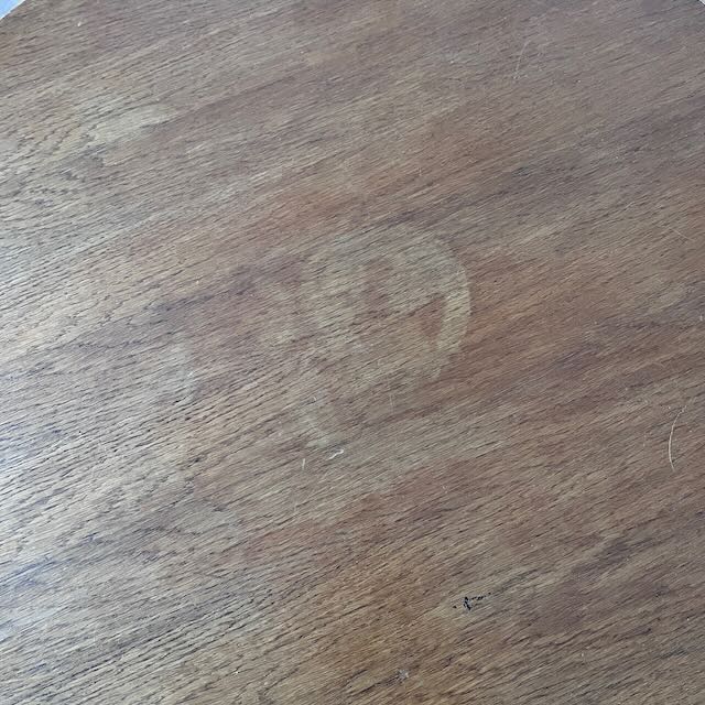 Table basse en rotin