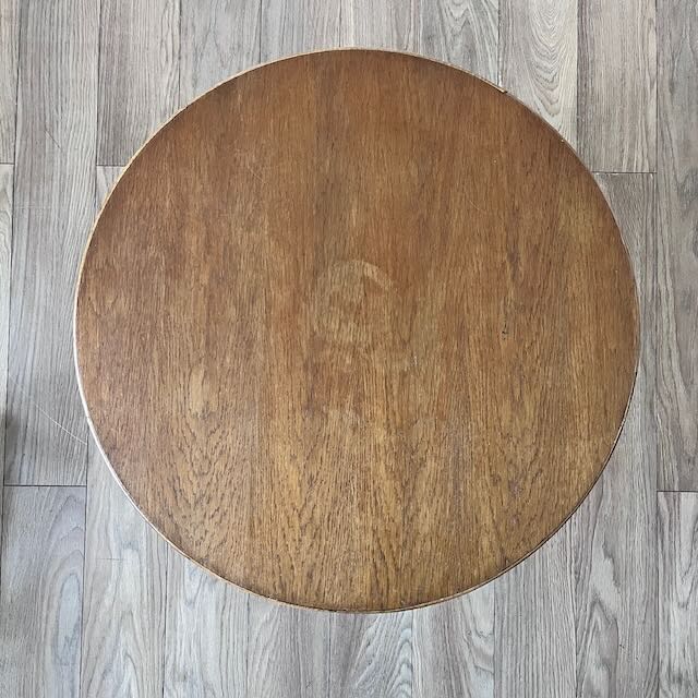 Table basse en rotin