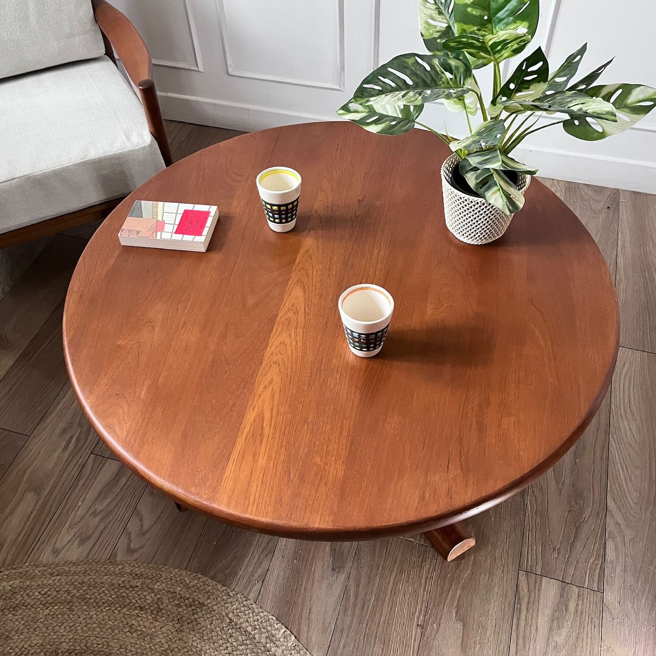 Table basse en teck Dyrlund