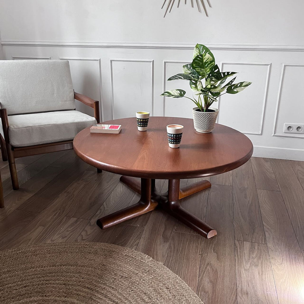 Table basse en teck Dyrlund