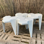 Table d'appoint en plastique vintage