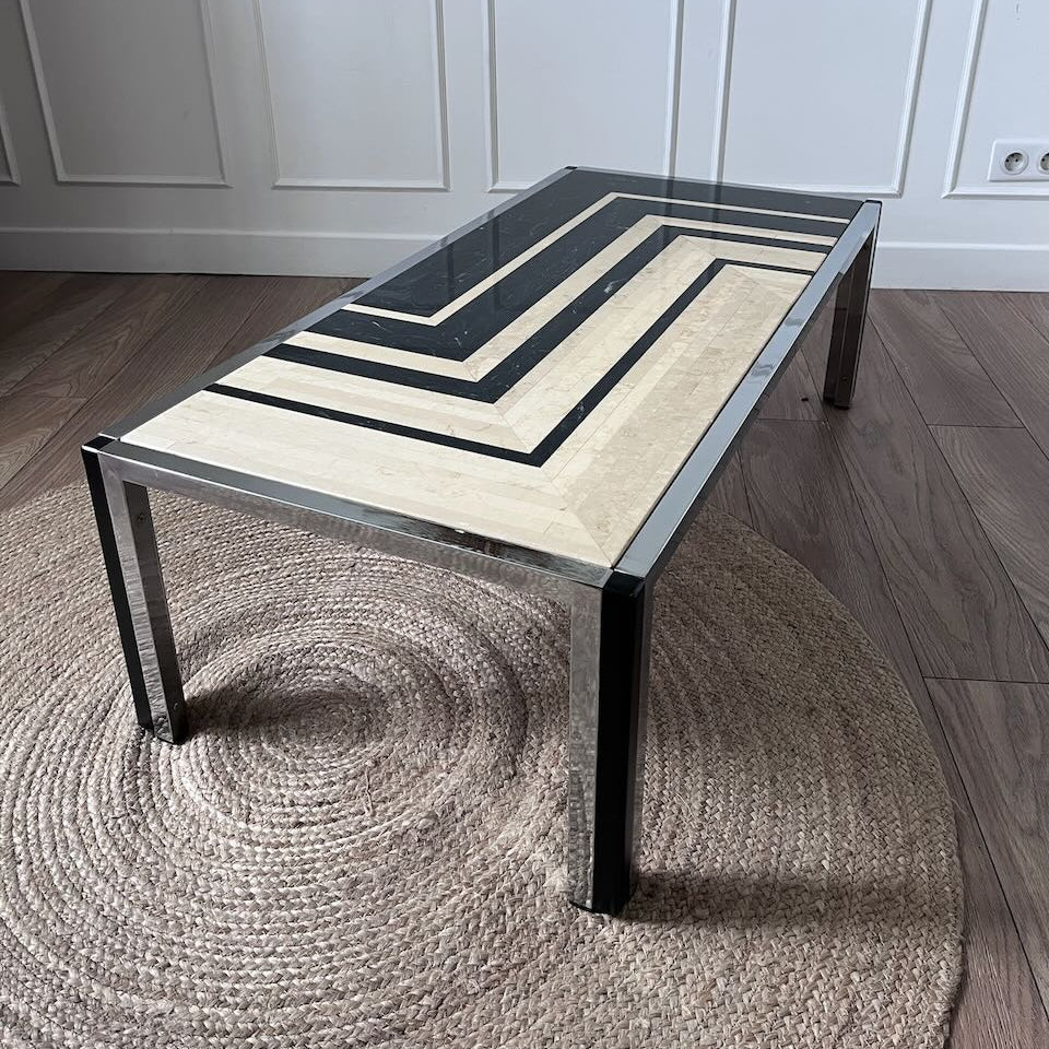 Table basse années 70