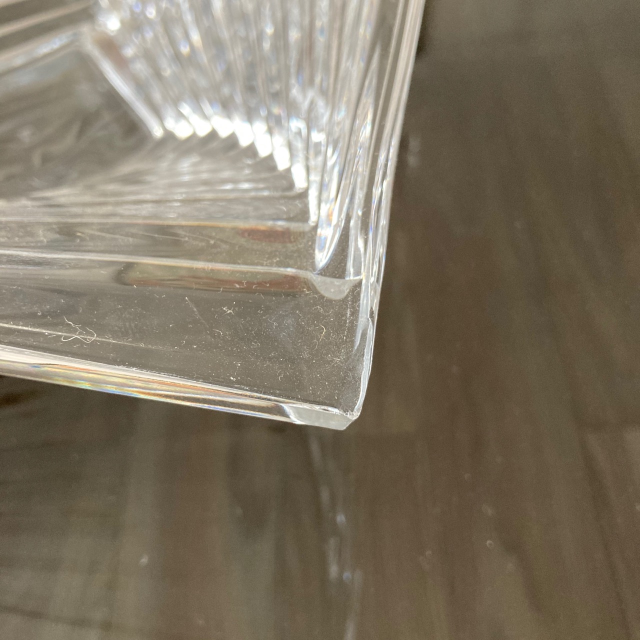 Coupe Shantung en cristal d'Arques