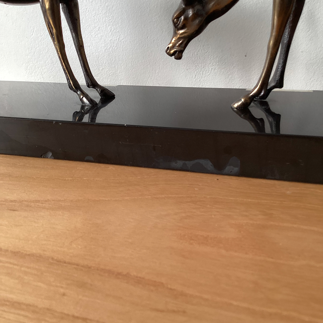 Sculpture Gazelles Art Déco
