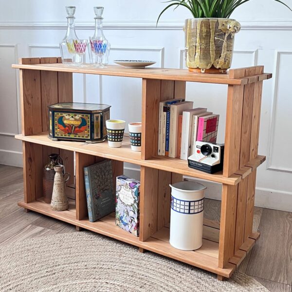 Etagère meuble TV en pin