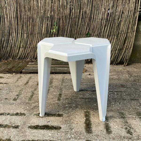 Tables d'appoint en plastique vintage