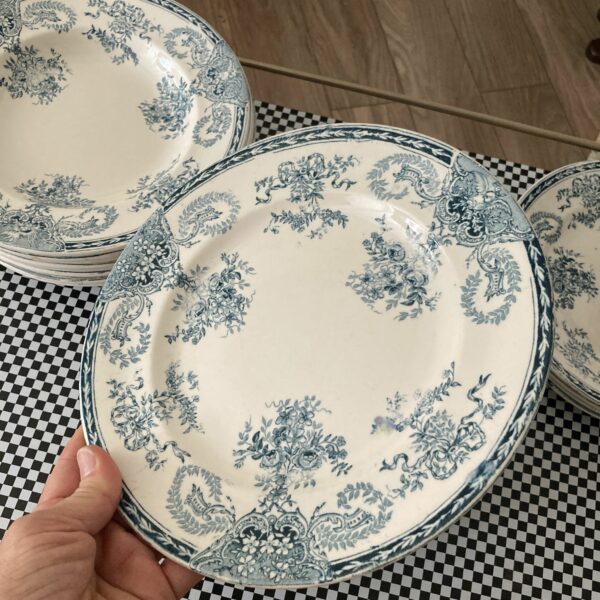 Assiettes terre de Fer